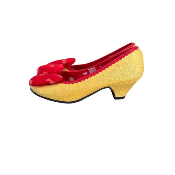 Disney Minnie Mouse Costume Shoes for Kids - Yellow Yellow size 13 - Picture 2 of 6
